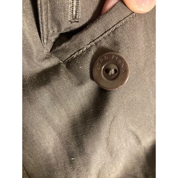 Loro Piana Storm System Brown Mid-length Jacket Luxury Wool/ Linen/ Silk ~ Sz 42 - Picture 10 of 12